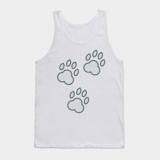 Pawprints Tank Top